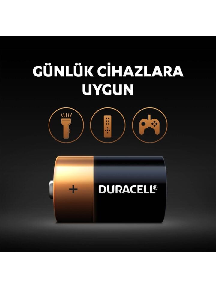 Alkalin D Pil, 1,5V, LR20/MN1300 2’li paket