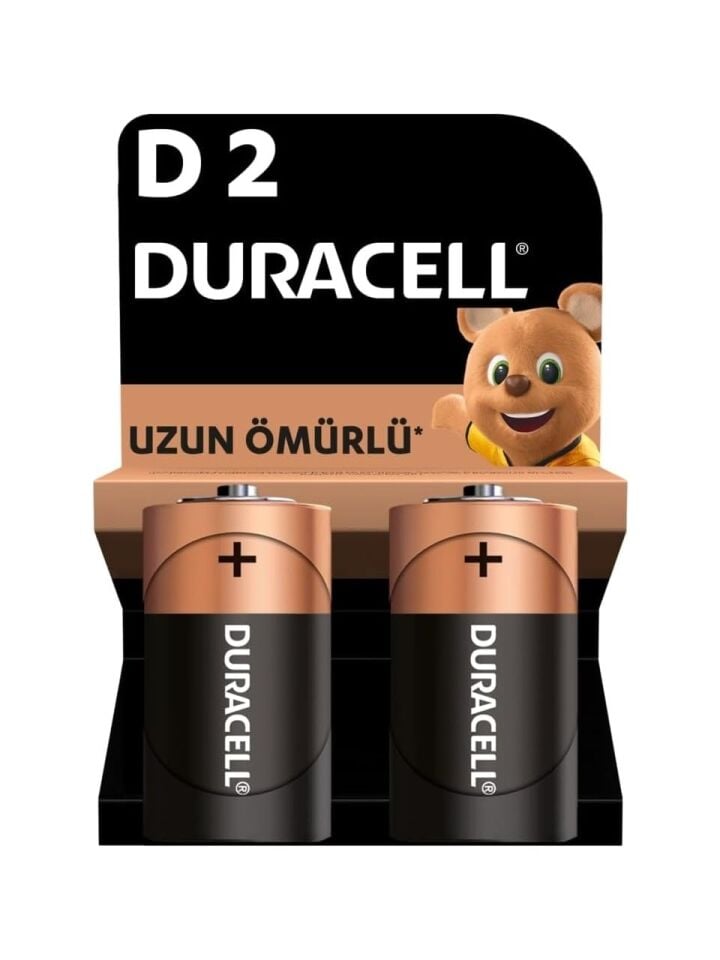 Alkalin D Pil, 1,5V, LR20/MN1300 2’li paket