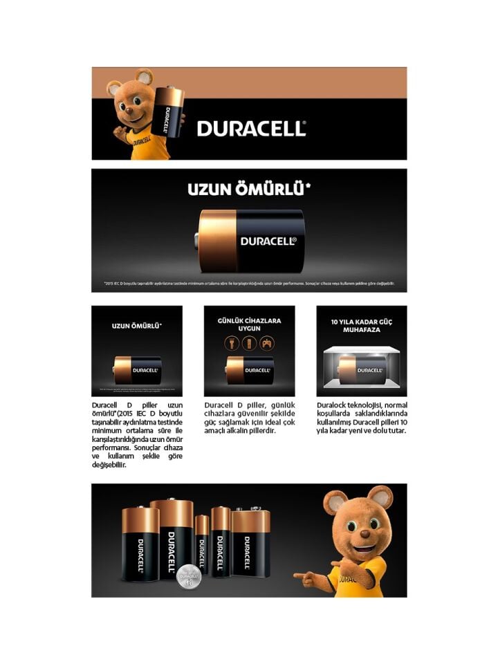 Alkalin C Pil, 1,5V, LR14/MN1400 2’li paket