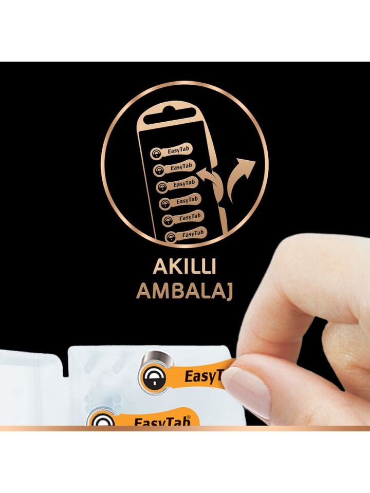 312 No Kulaklık Pili 6'lı Paket