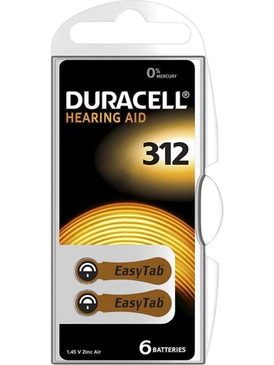 312 No Kulaklık Pili 6'lı Paket