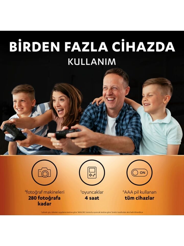 Şarjlı AA 1300 mAh NiMH Pil 2'li Paket