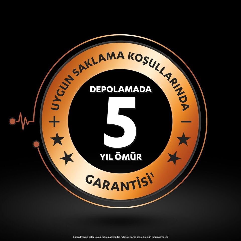 Şarjlı AAA 750 mAh NiMH Pil 2'li Paket