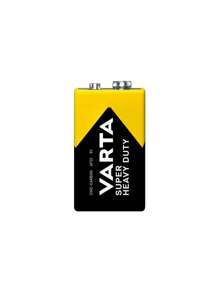 Çinko 9V Super Heavy Duty Pil Tekli Paket