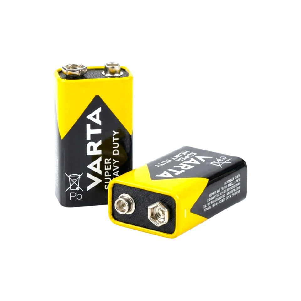 Çinko 9V Super Heavy Duty Pil Tekli Paket