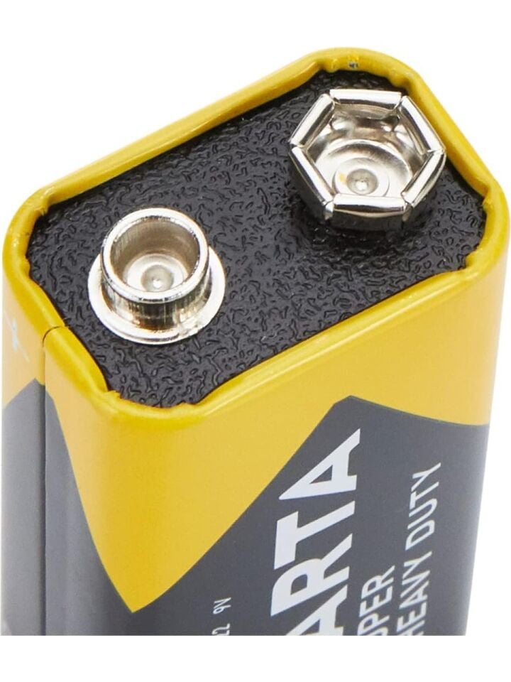 Çinko 9v Super Heavy Duty Pil 12'li Paket