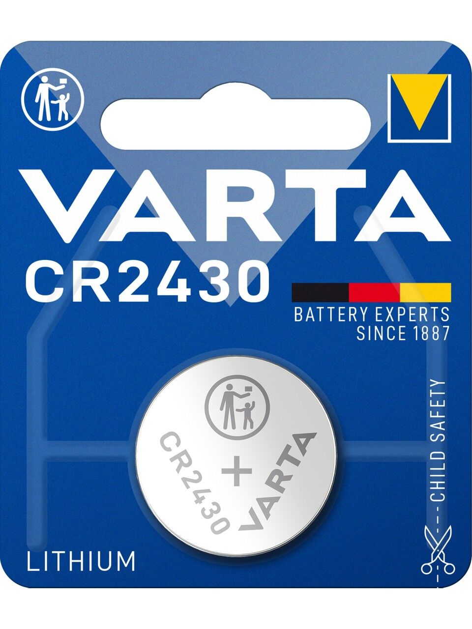 CR2430 Lityum Düğme Pil Tekli Paket
