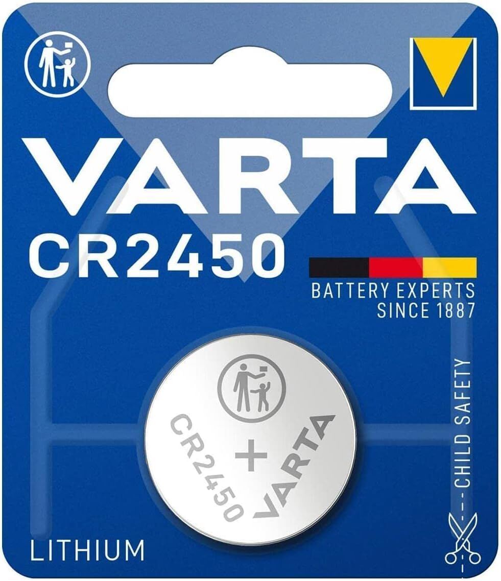 CR2450 Lityum Düğme Pil Tekli Paket