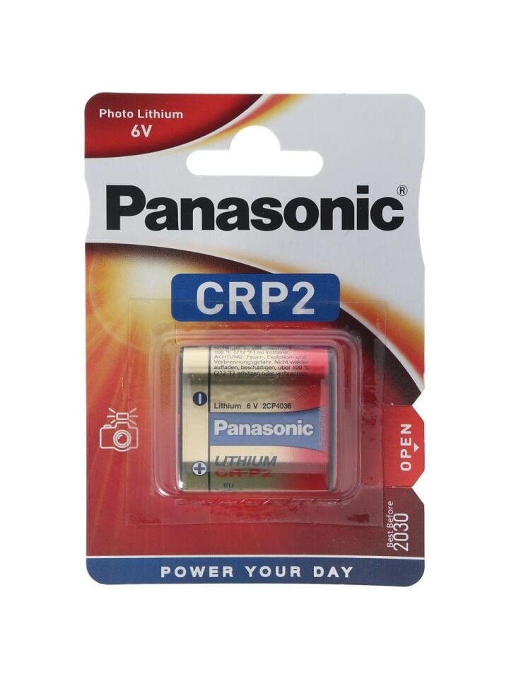 Lityum CRP-2 Fotoğraf Makinası Pili Tekli