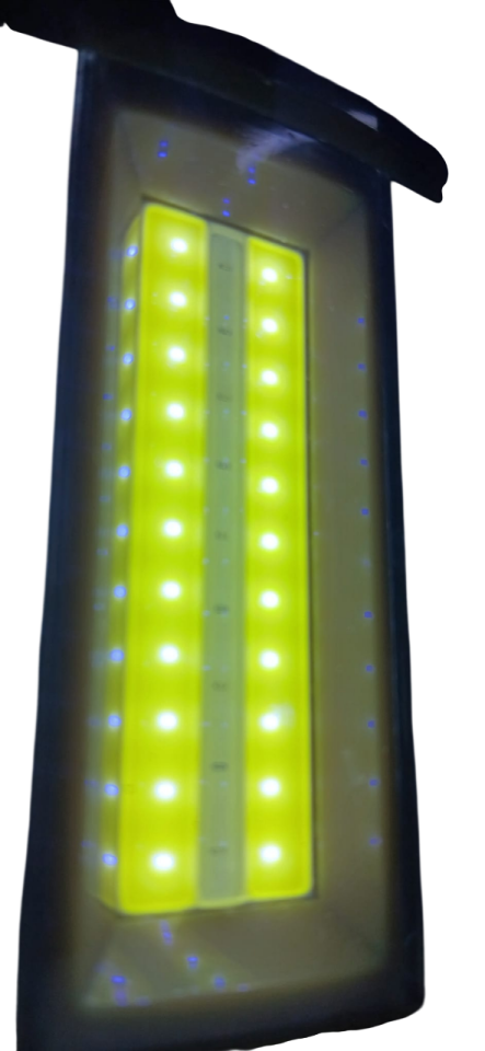 WS-2090 Harici Bataryalı Profesyonel Kafa Lambası | 60W – 5000 Lümen – 26000 Mah – Zoomlu – Metal Kasa – Powerbank – Type-C Şarjlı