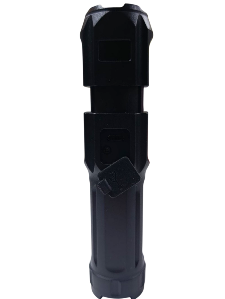 GK-100 Profesyonel El Feneri | 5W – Cob LED – Zoomlu – Ergonomik Tasarım – Micro-Usb Şarjlı