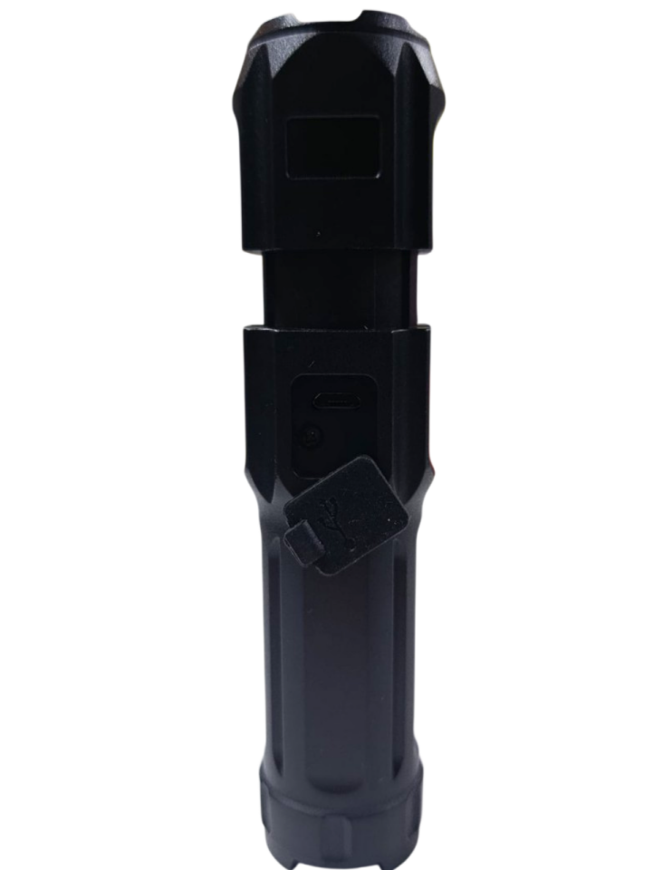 GK-100 Profesyonel El Feneri | 5W – Cob LED – Zoomlu – Ergonomik Tasarım – Micro-Usb Şarjlı