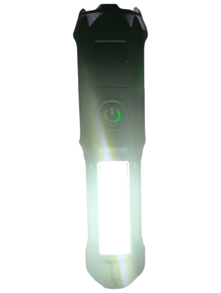 GK-100 Profesyonel El Feneri | 5W – Cob LED – Zoomlu – Ergonomik Tasarım – Micro-Usb Şarjlı