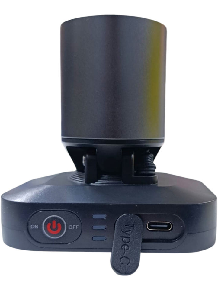 GK-801 Profesyonel Kafa Lambası | 50W – 5000 Lümen – 5200 mAh – Zoomlu – Type-C Şarjlı