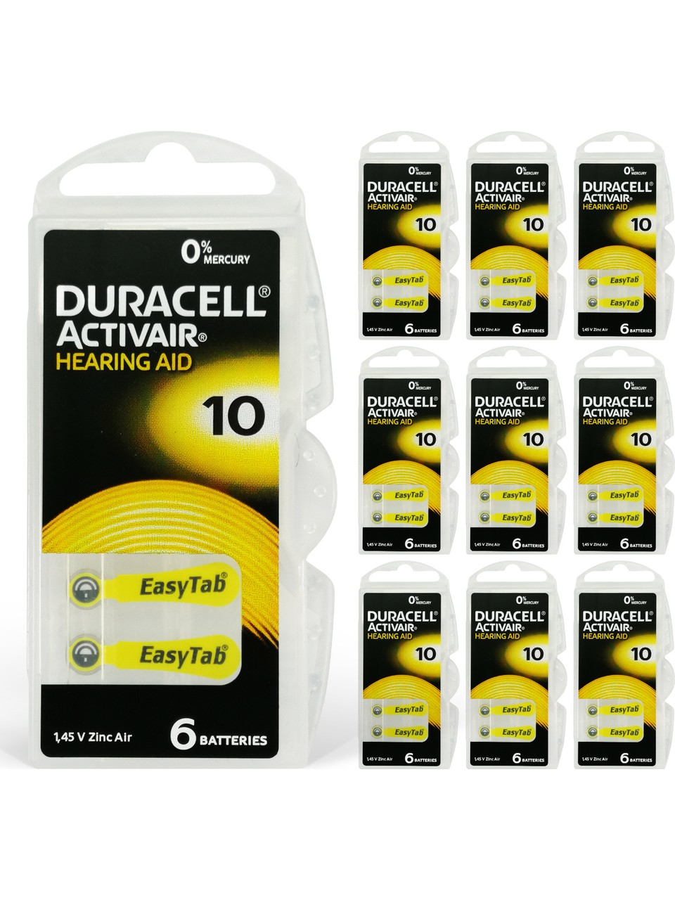 10 No İşitme Cihazı Pili 60'lı Paket