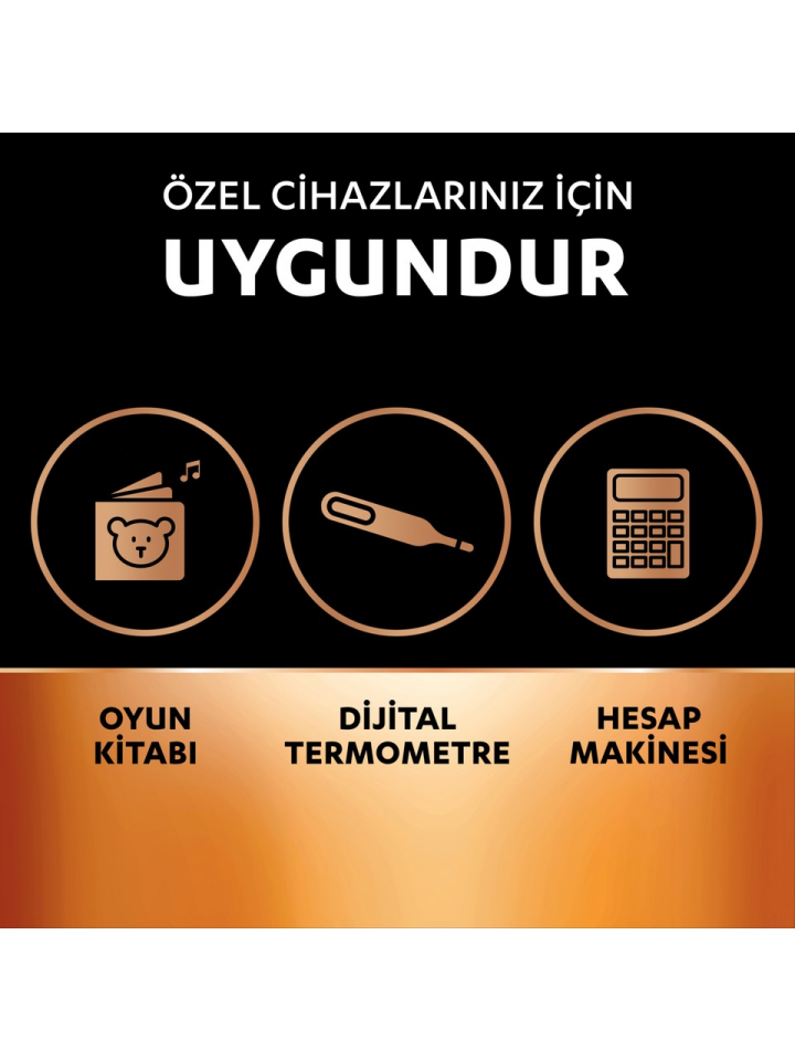 LR44 Alkalin Düğme Pil 1,5V (76A / A76 / V13GA) 4'lü Paket