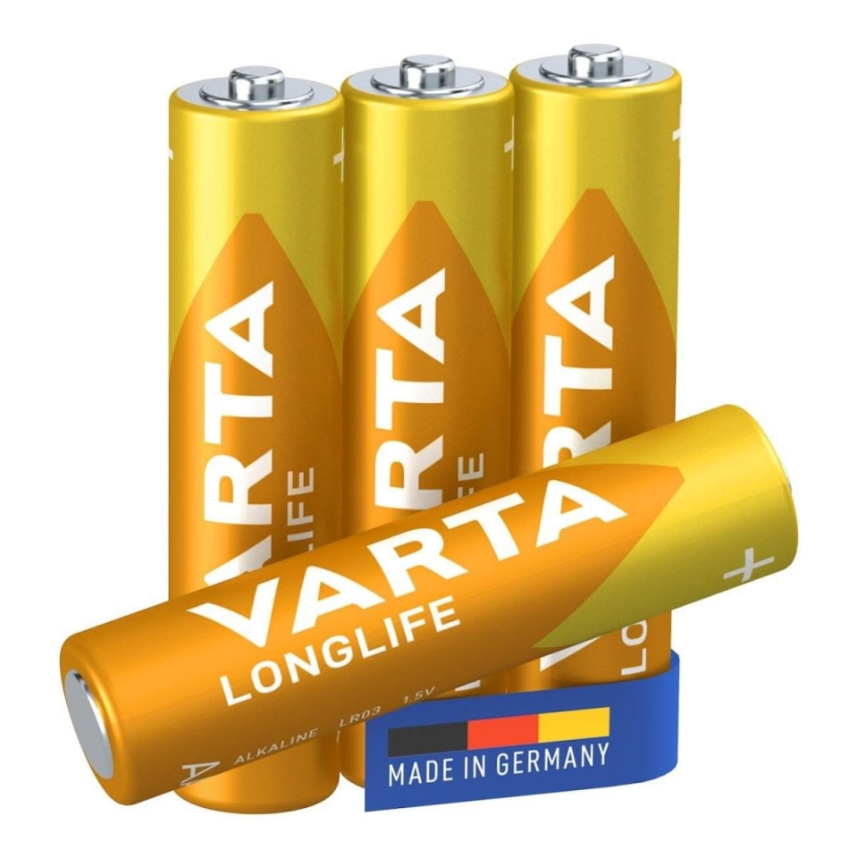 Alkalin AAA Longlife İnce Kalem Pil 4'lü Paket