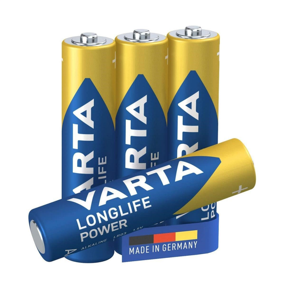 Alkalin AAA Longlife Power İnce Kalem Pil 4'lü Paket