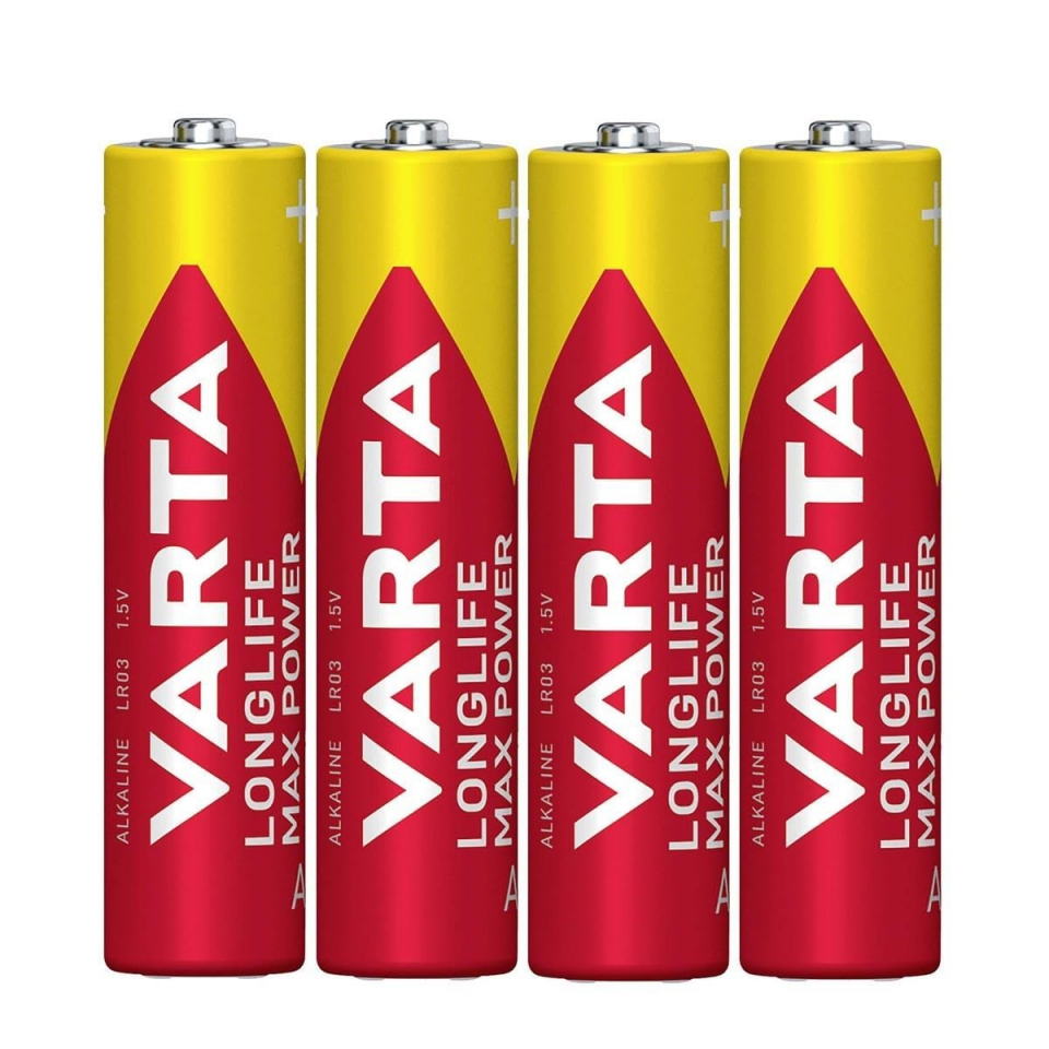 Alkalin AAA Longlife Max Power İnce Kalem Pil 4'lü Paket