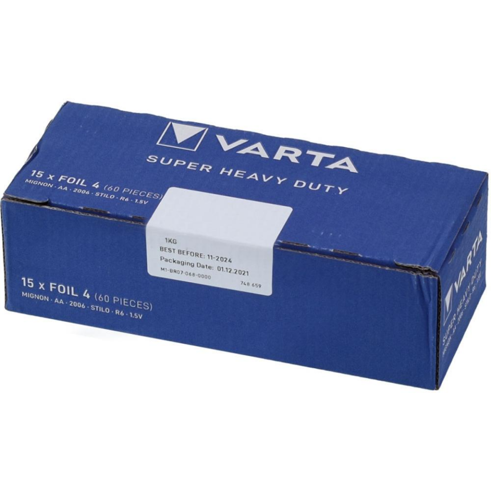 Çinko AA Super Heavy Duty Kalem Pil 60'lı Paket