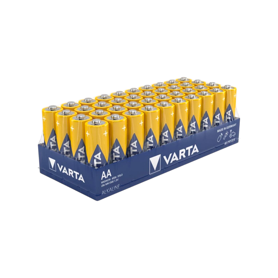 Alkalin AA Industrial Pro Kalem Pil 40'lı Paket