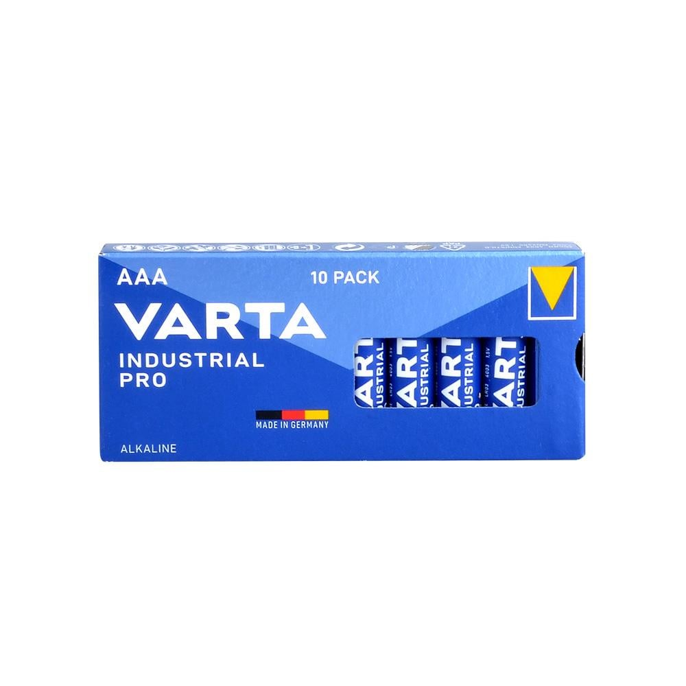 Alkalin AAA Industrial Pro İnce Kalem Pil 10'lu Paket