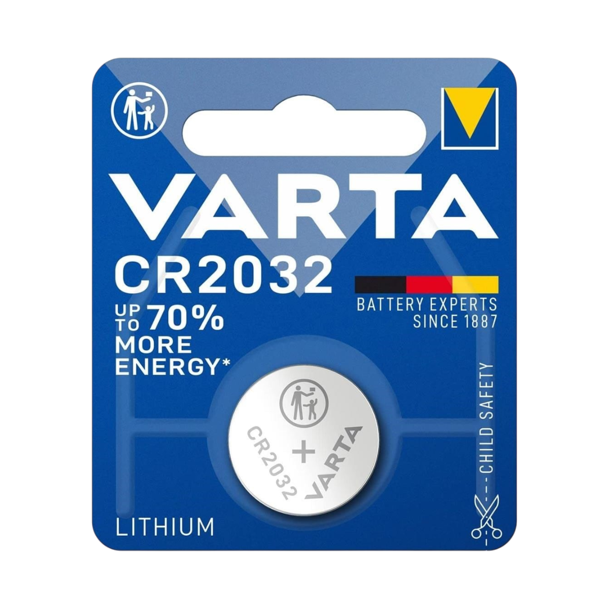 Lityum CR2032 Düğme Pil Tekli Paket