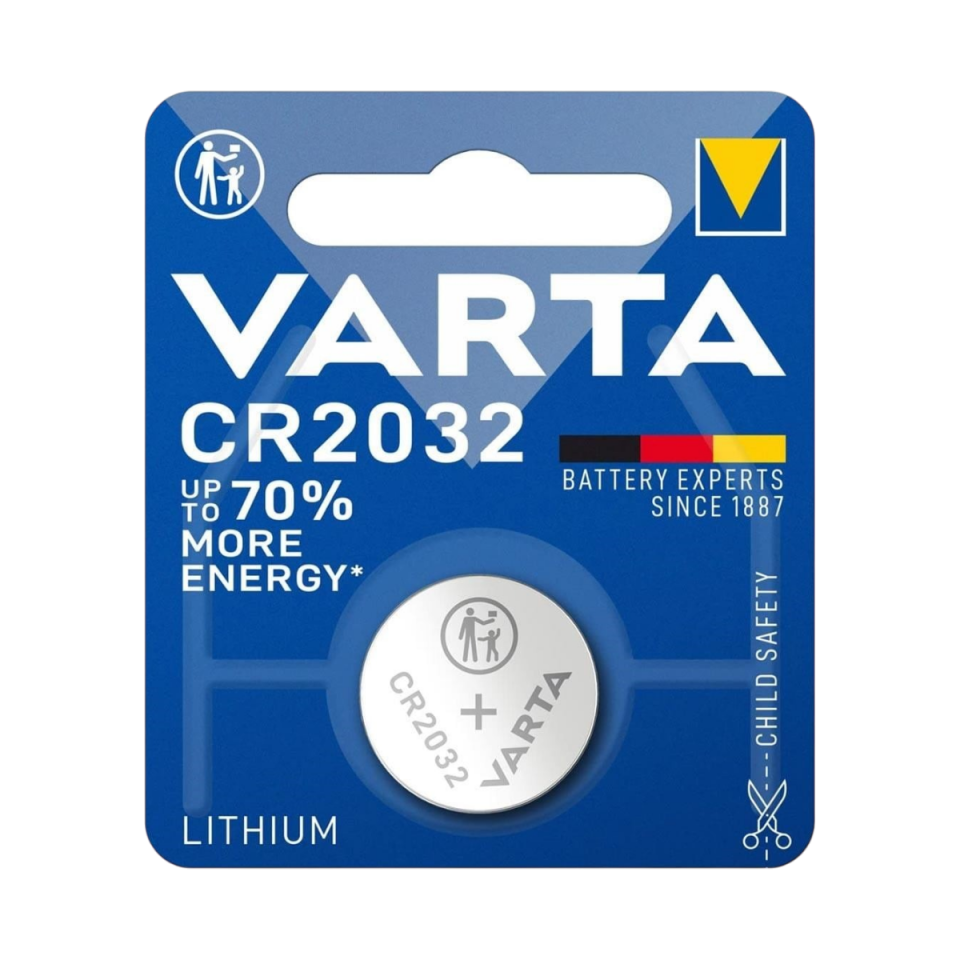 Lityum CR2032 Düğme Pil Tekli Paket