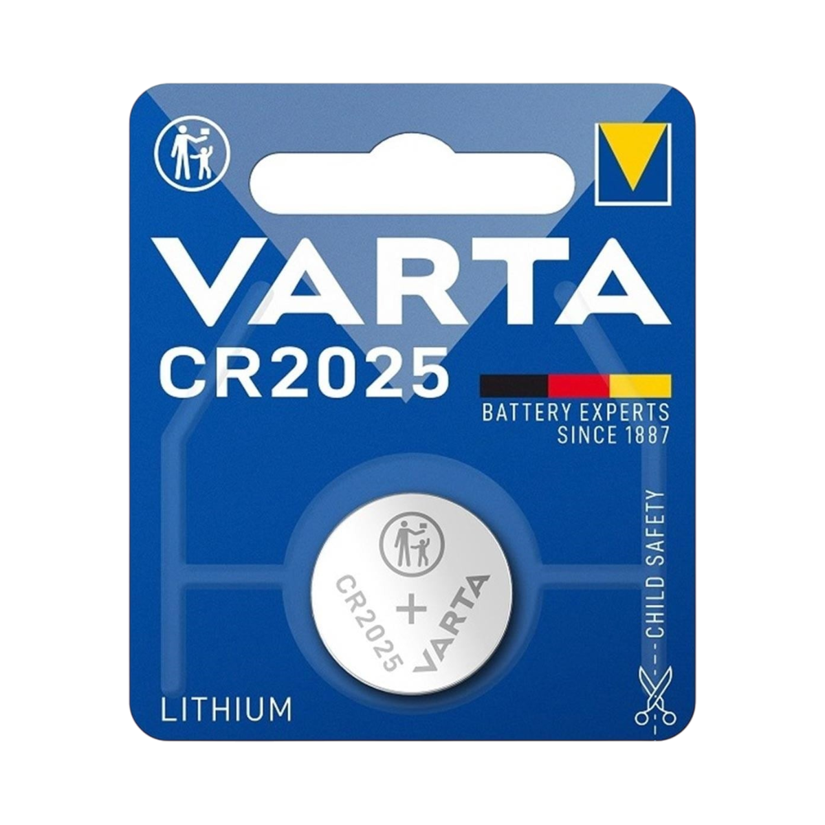 Lityum CR2025 Düğme Pil Tekli Paket