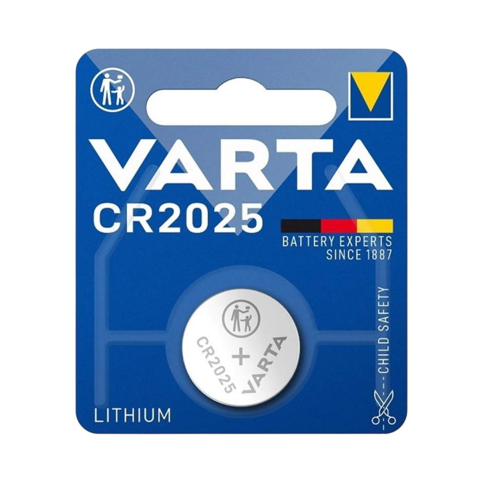 Lityum CR2025 Düğme Pil Tekli Paket