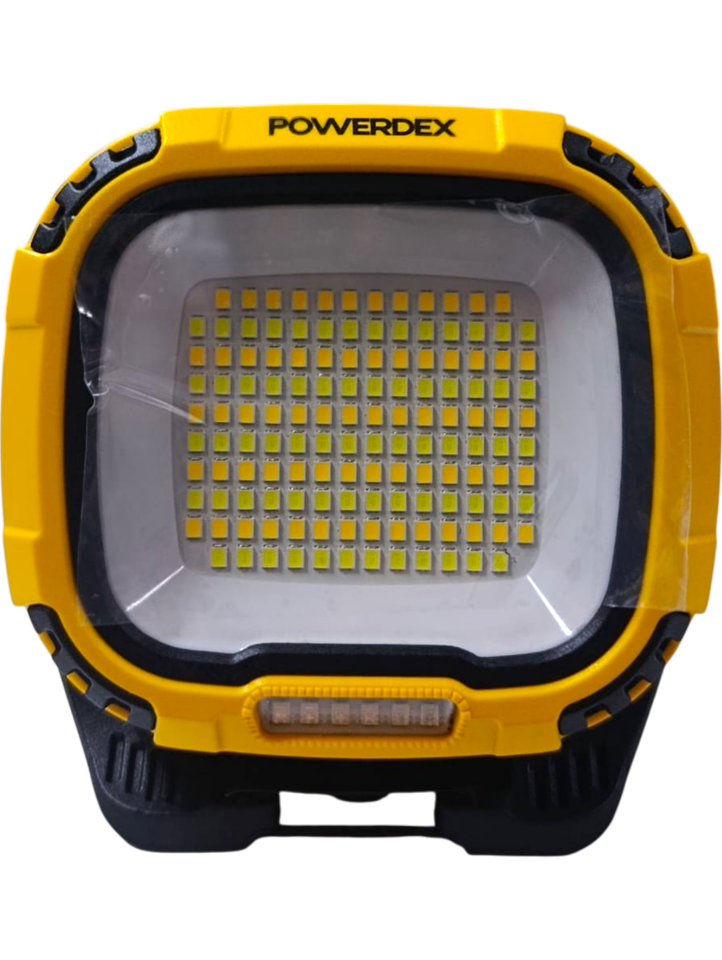 Powerdex PD-490 Profesyonel Çalışma Lambası | 136 LED – 6.400 mAh – Type-C Hızlı Şarj – Powerbank Özellikli