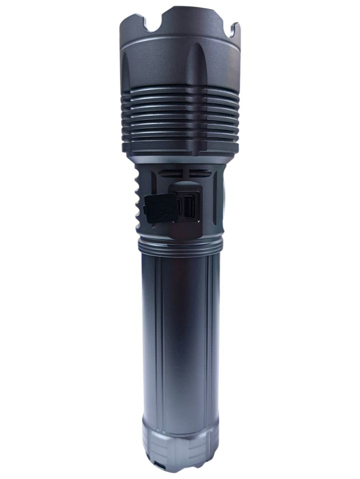 Gold Police GP-295 Profesyonel El Feneri | 300W – 30.000 Lümen – 36.800 mAh – Zoomlu – Type-C Hızlı Şarj