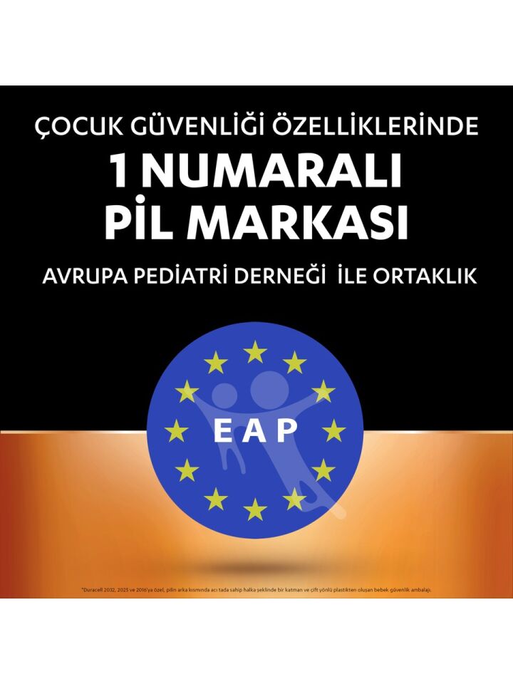 Duracell CR2025 Düğme Pil 3V 2'li Paket