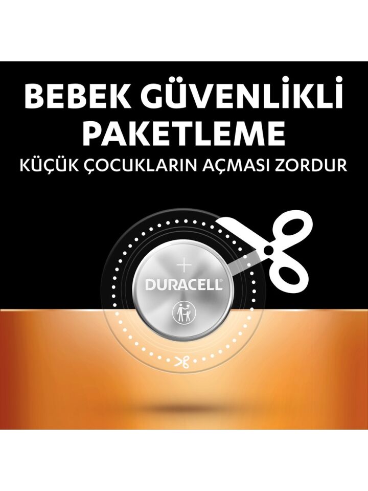 Duracell CR2025 Düğme Pil 3V 2'li Paket