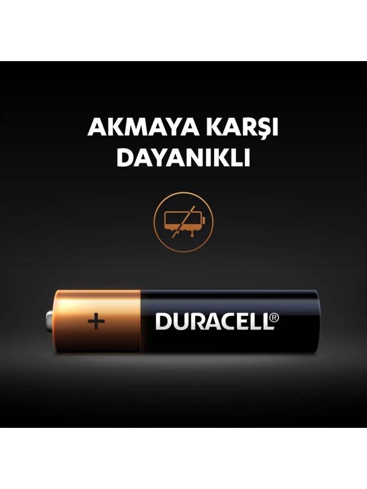Alkalin AAA İnce Kalem Pil, 1,5 V LR03/MN2400, 6’lı paket